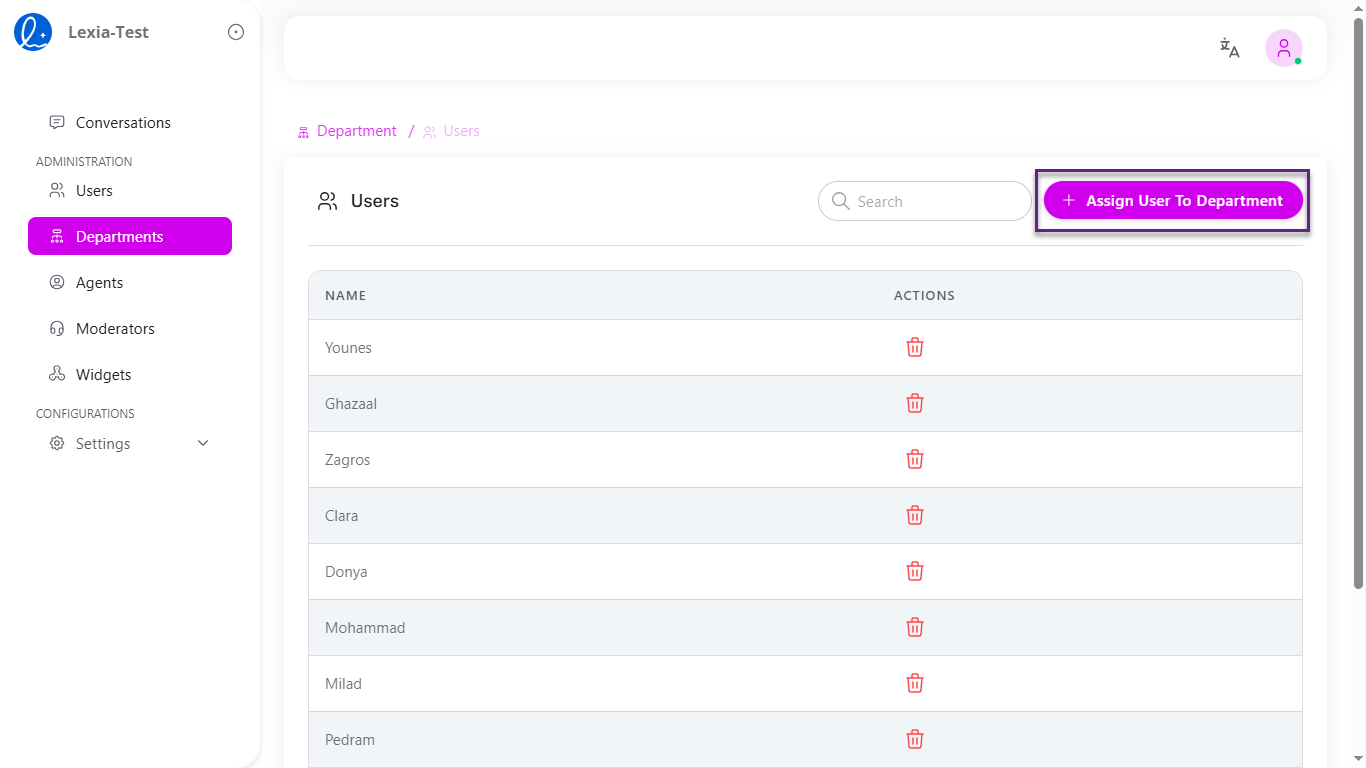 Assigning Users Step 2