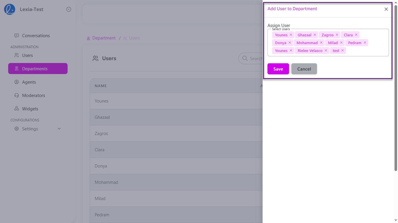 Assigning Users Step 3